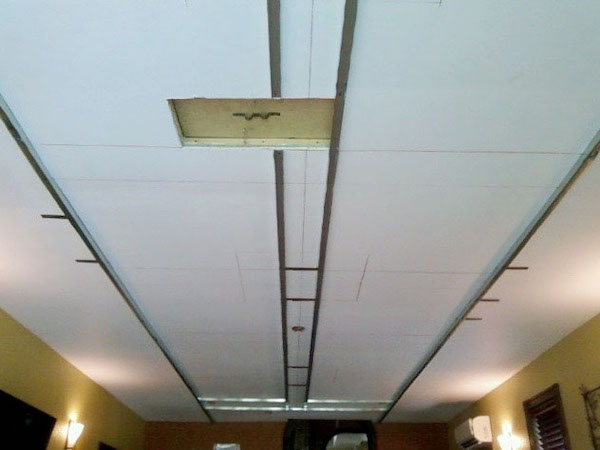 Custom Ceiling design - during