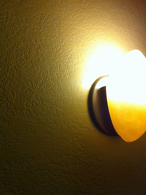 California texture on wall